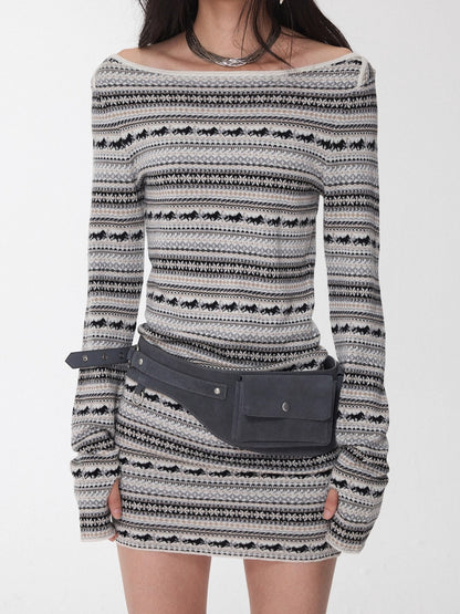 Suede Utility Waist Belt Bag