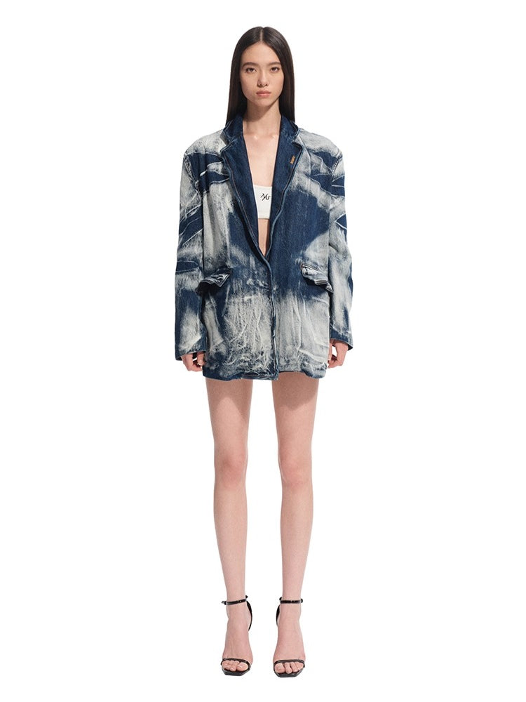 Volcano Oversized Denim Jacket