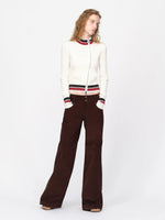 British Vintage Wool Knit Cardigan