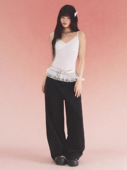 White Star Lace Camisole