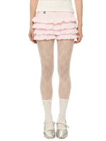 Layered A-Line Skirt Shorts