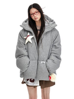 Oversized Hooded Down
