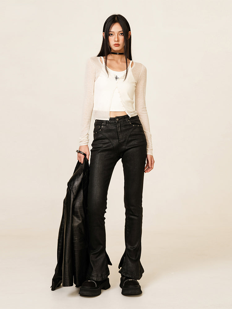 Wild World Mustang Waxed Jeans