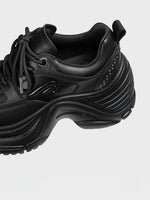 Black Clunky Sneaker