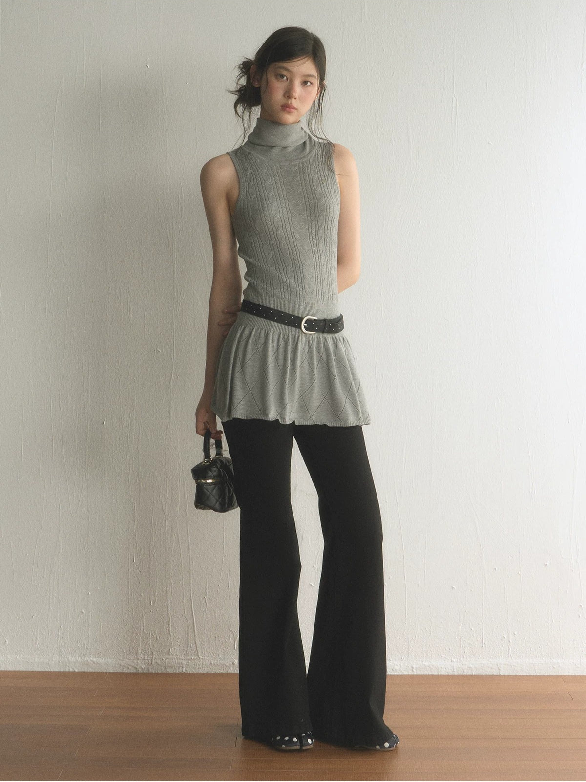 Cable Knit Mini Dress