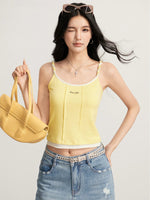 Contrast Cable Cami Top
