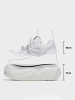 Chunky Wave Platform Sneakers