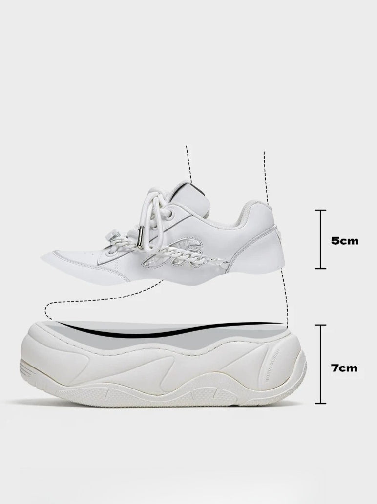 Chunky Wave Platform Sneakers