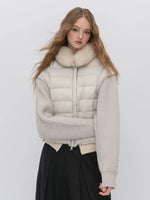 Detachable Sleeve Down Puffer Jacket