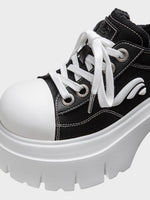 Platform Canvas Sneakers
