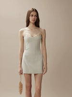 Light Brown Floating Light Dress