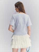 Contrast Drawstring Tee