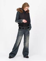 Detachable Sleeve Down Puffer Jacket