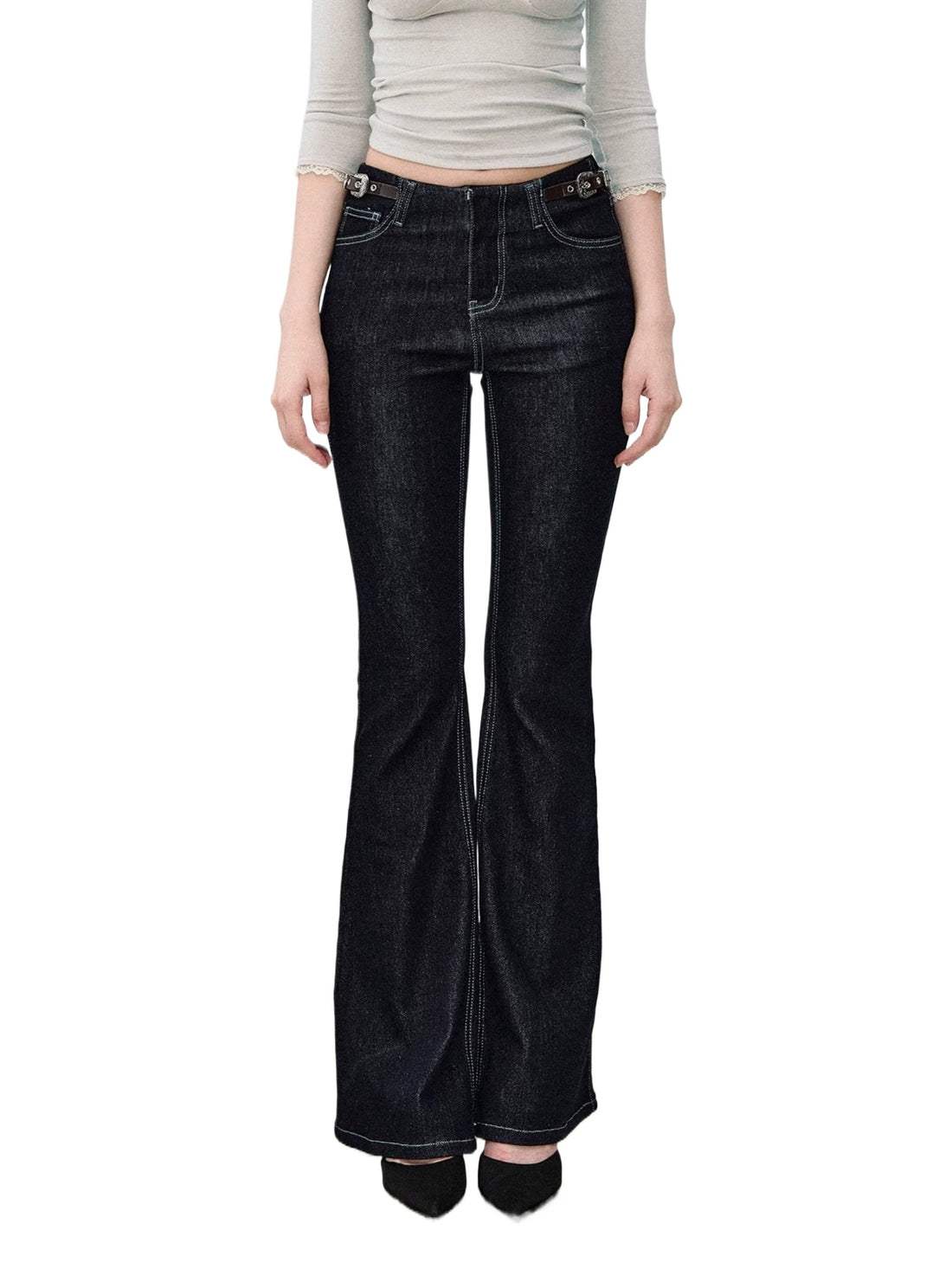Navy &amp; Blue Vintage Flare Jeans