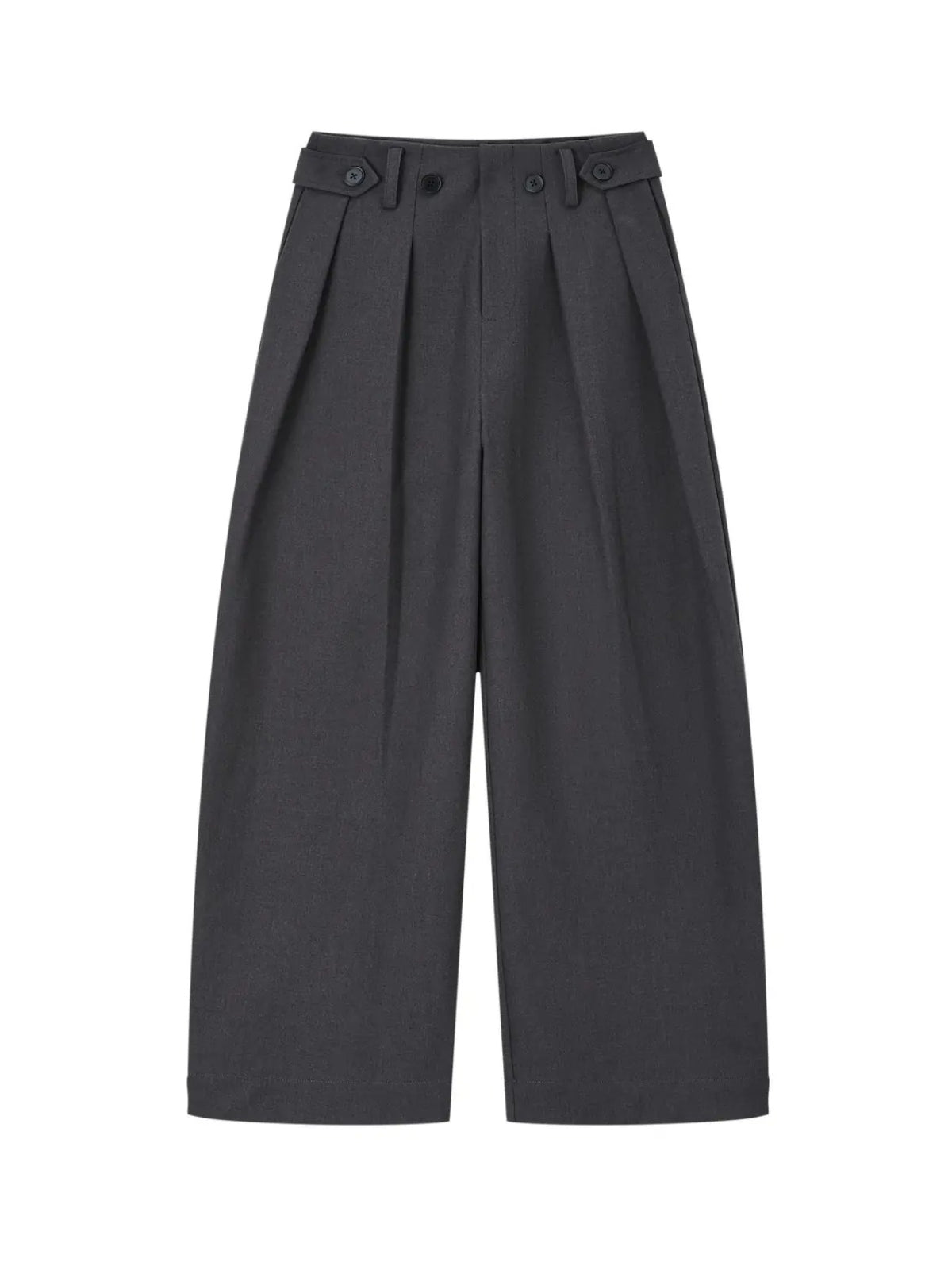 Double Pleated Wide Leg Pants