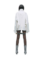 Punk Stand Collar Leather Jacket