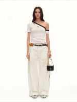 Asymmetric Sculpt Tee