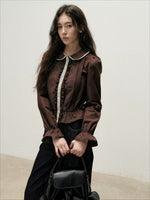 Chestnut Memory Peter Pan Shirt