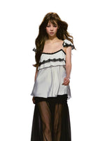 Satin Lace Camisole Top