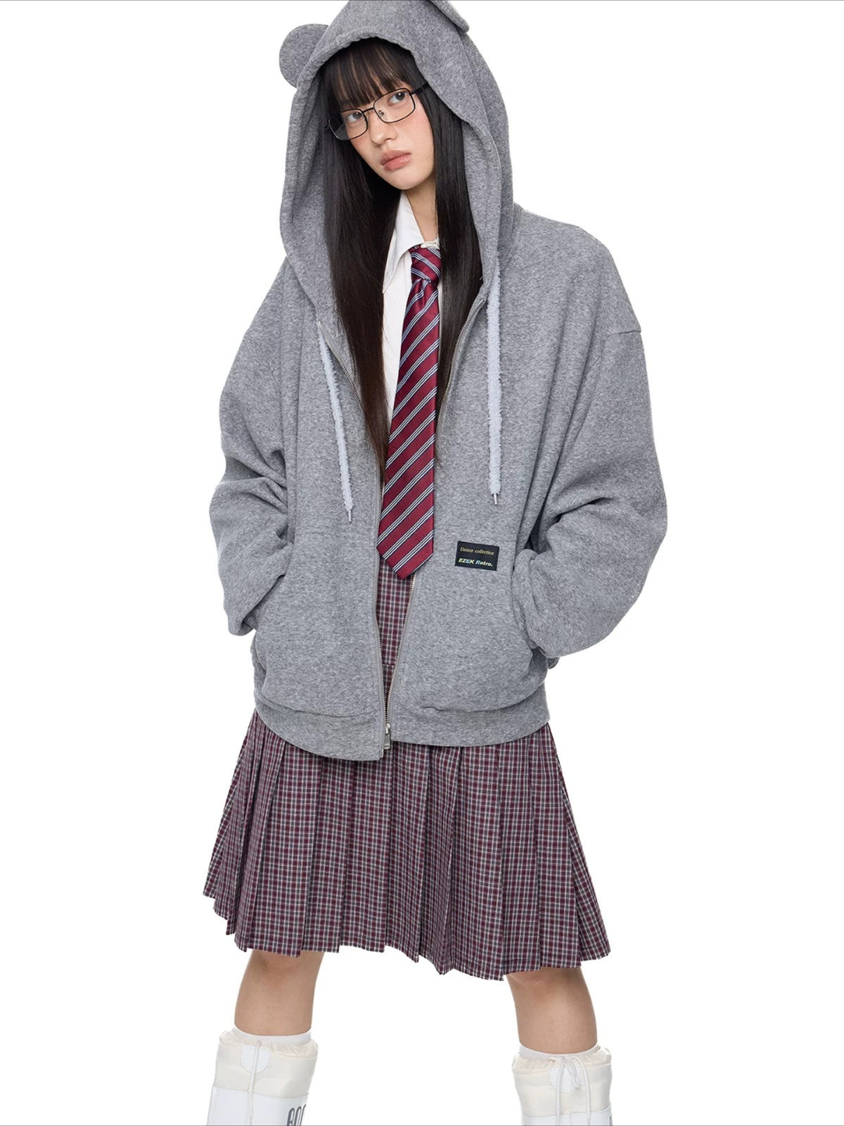 Bear Ear Hoodie Jacket