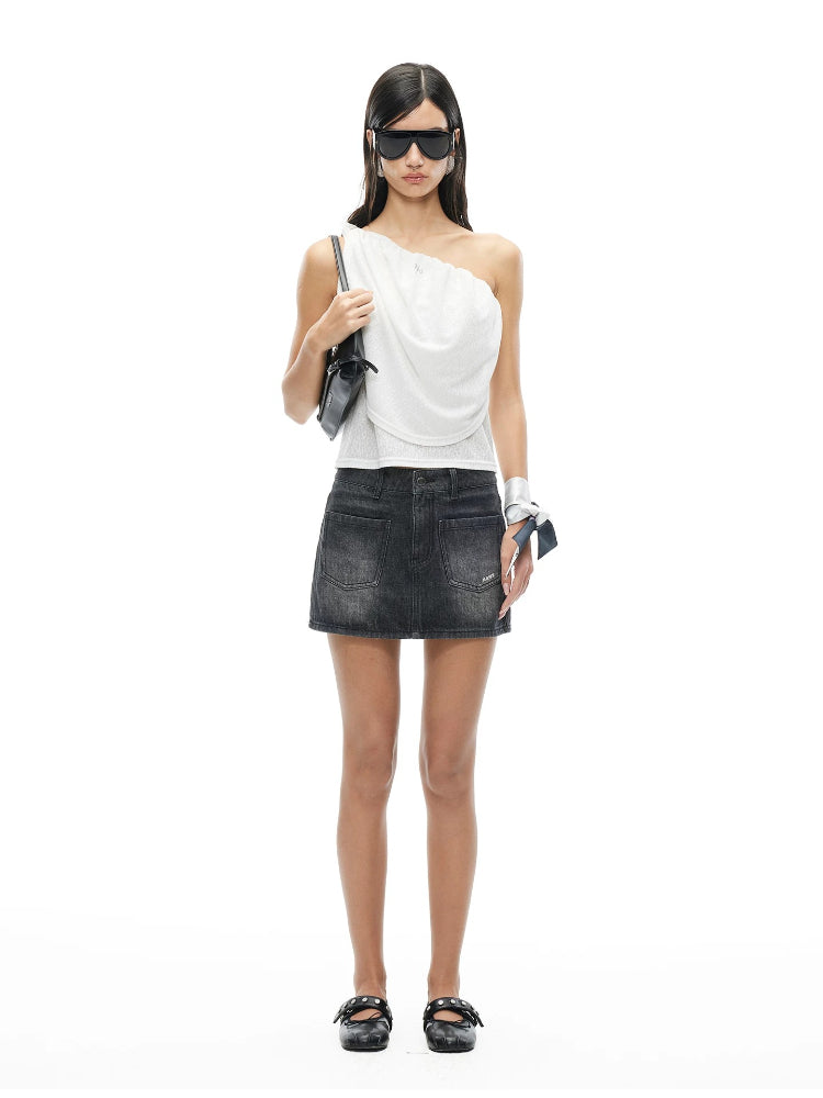 Maria Draped Knit Vest