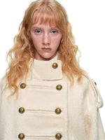 Napoleon Double Breasted Tweed Coat