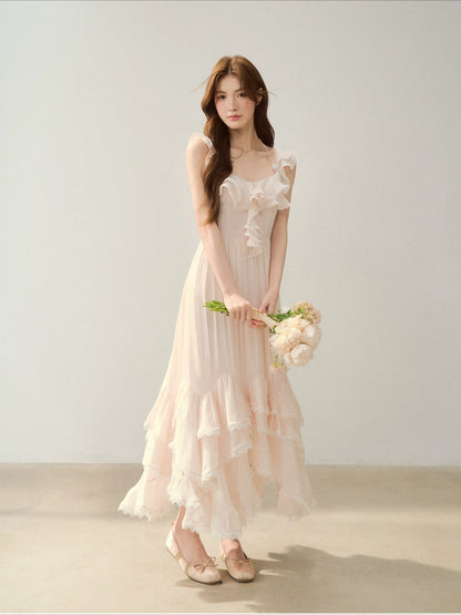 Ruffle Hem Resort Dress