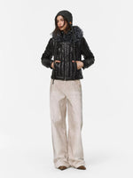 Deer Print Straight Leg Pants