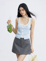 Layered Knit Vest