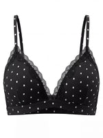 Lace Innerwear Layered Mesh Top Set
