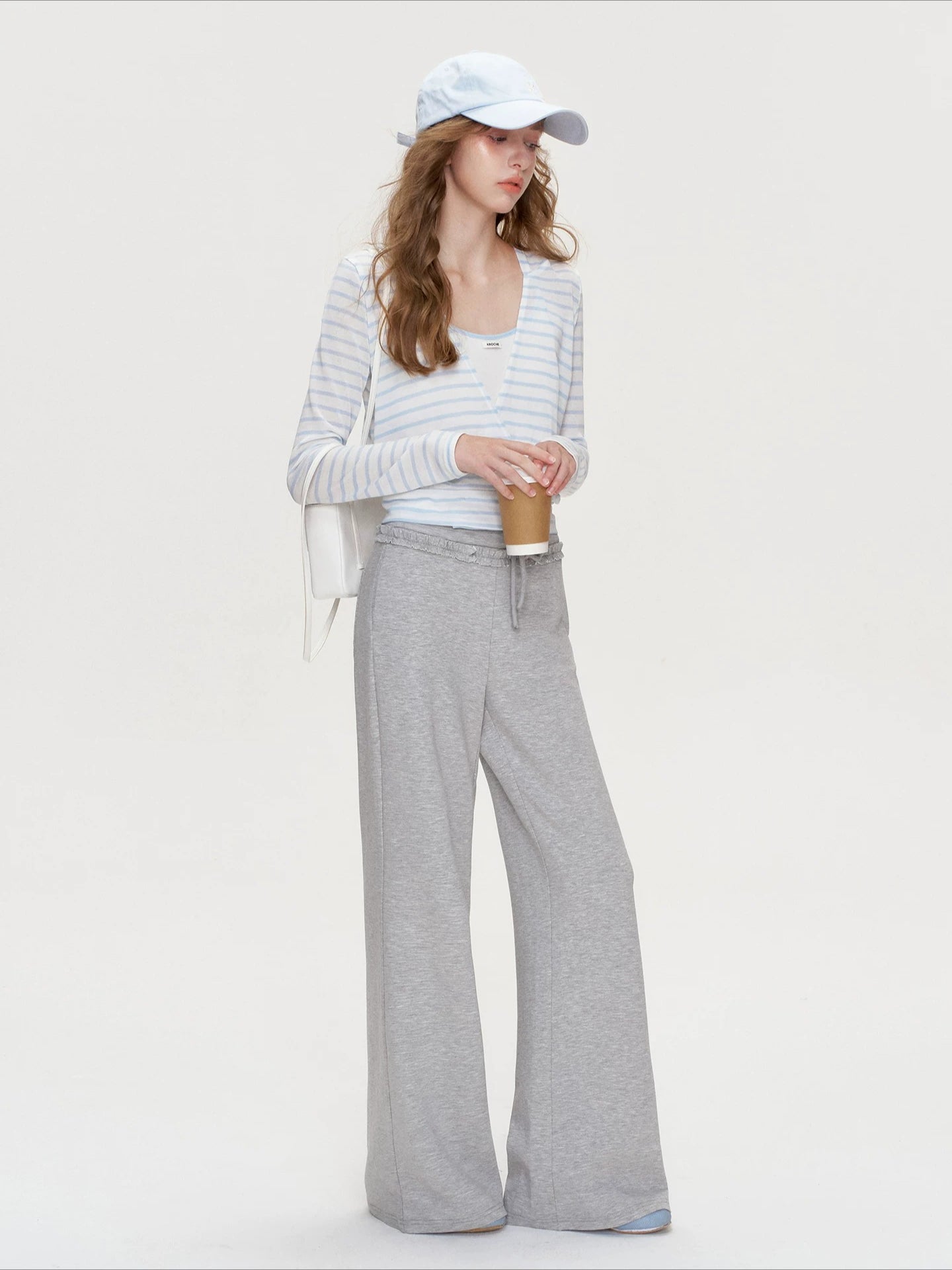 Cotton Straight Pants