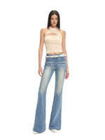 Olympia Halter Neck Knit Top