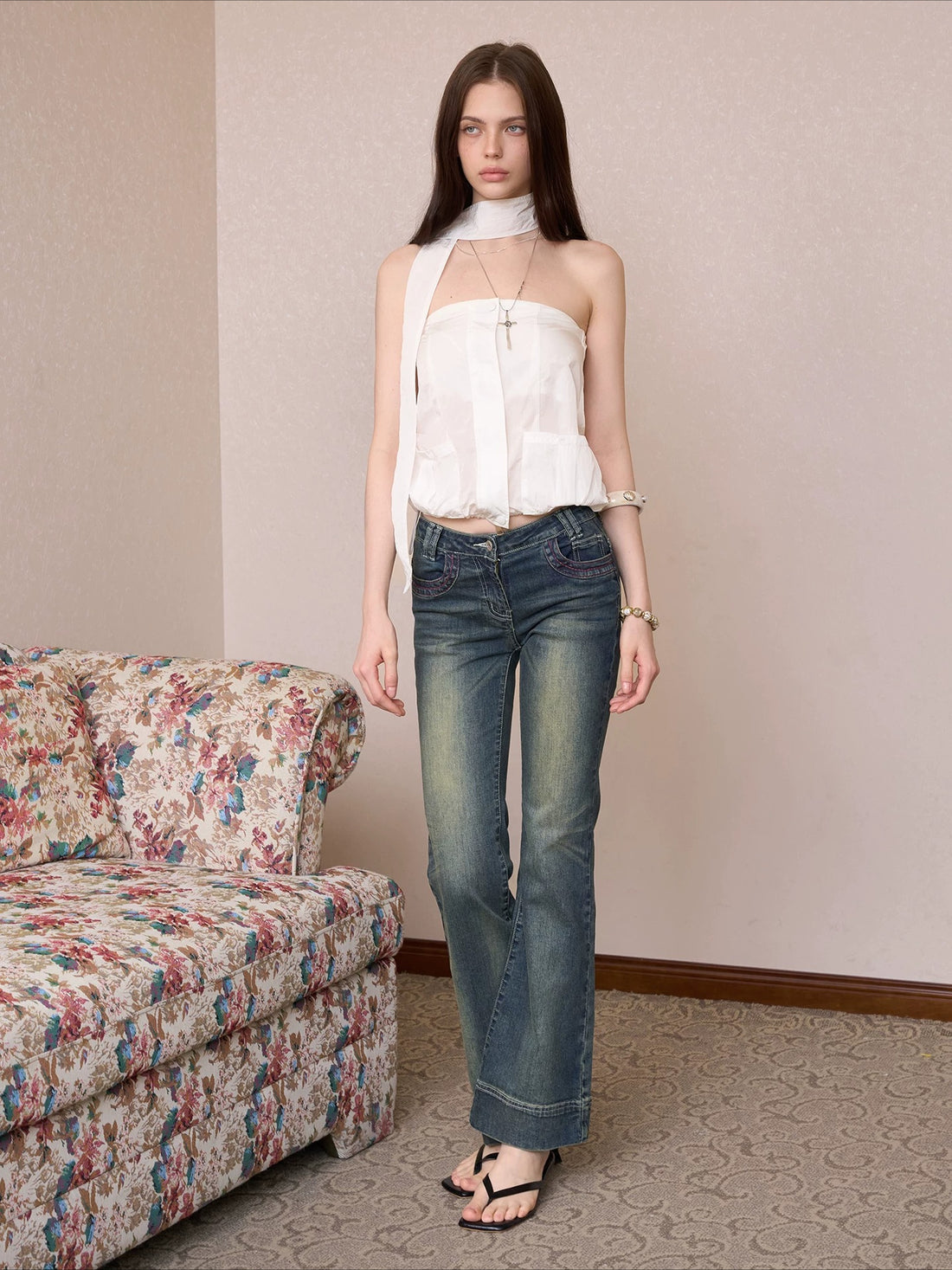 Sheer Utility Tube Top