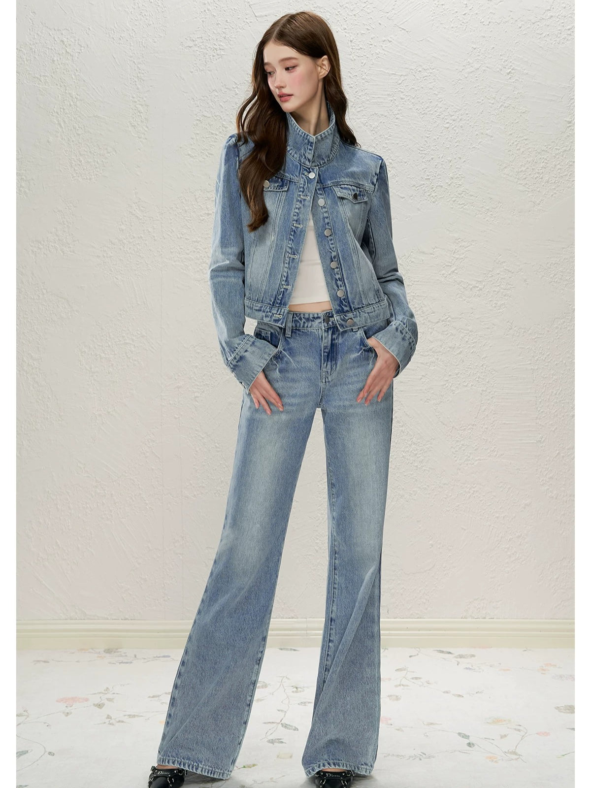 Vintage Blue Washed Jacket