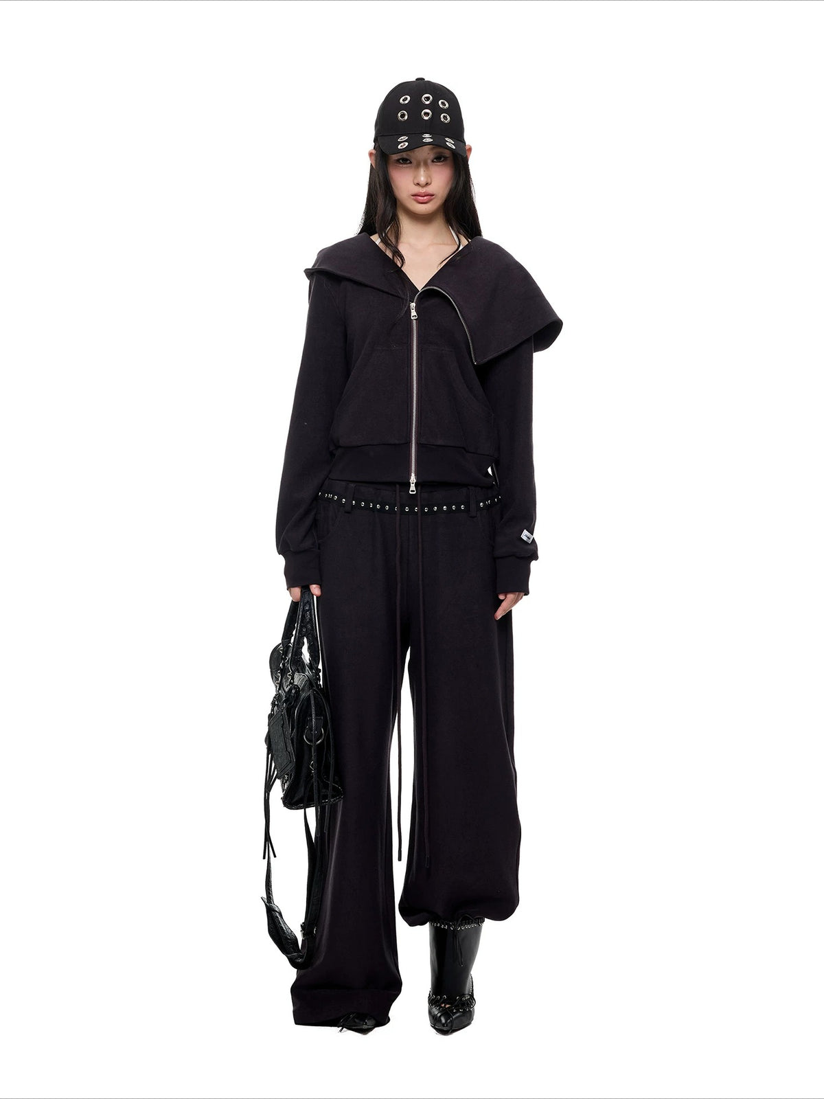 Hooded Fleece Sweatshirt &amp; Pants Set