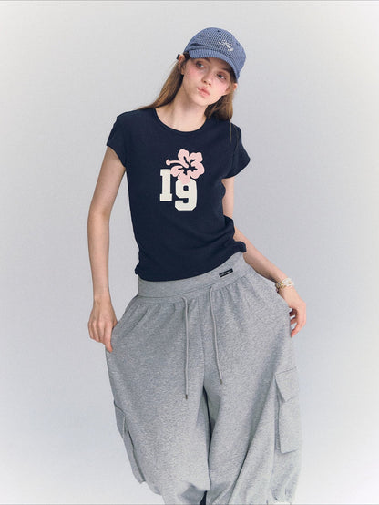 Patch Letter Tee