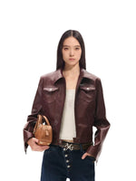 Storm Rider Textured Leather Jacket