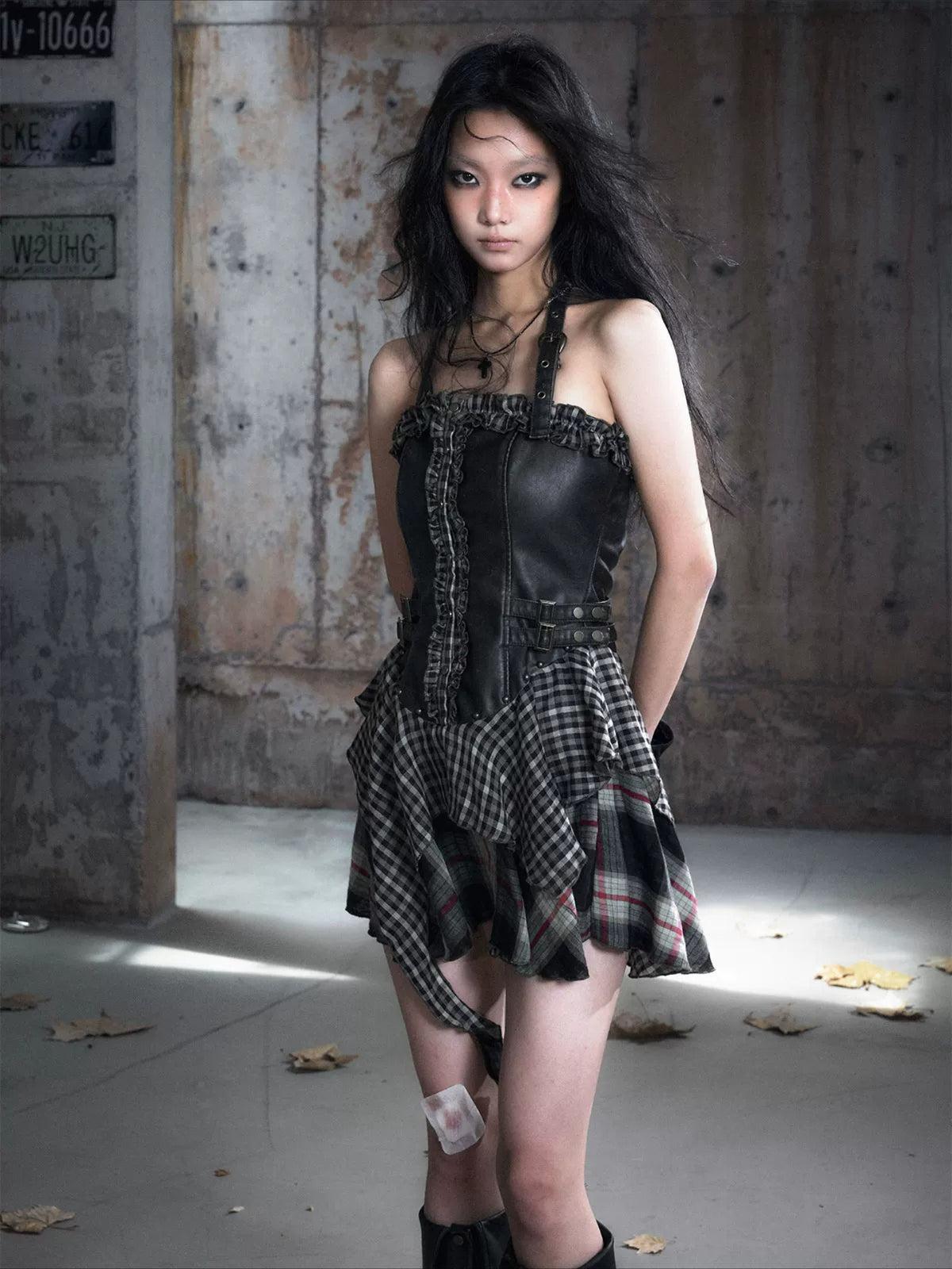 Velvet Halter Dress