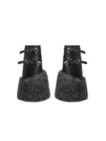 Faux Fur Leg Warmers