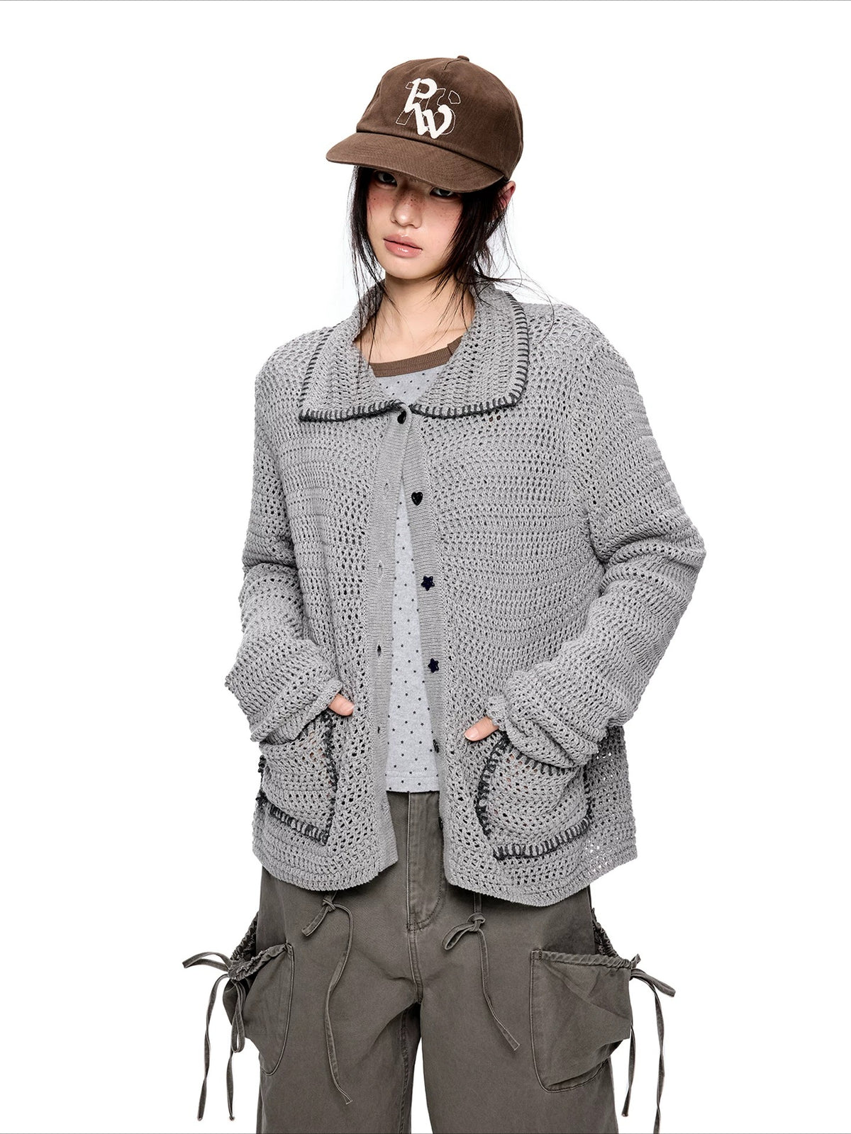 Vintage Polo Cardigan