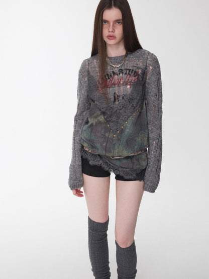 Suede Studded Cargo Shorts