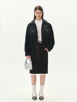 Roscoe Flocked Denim Jacket