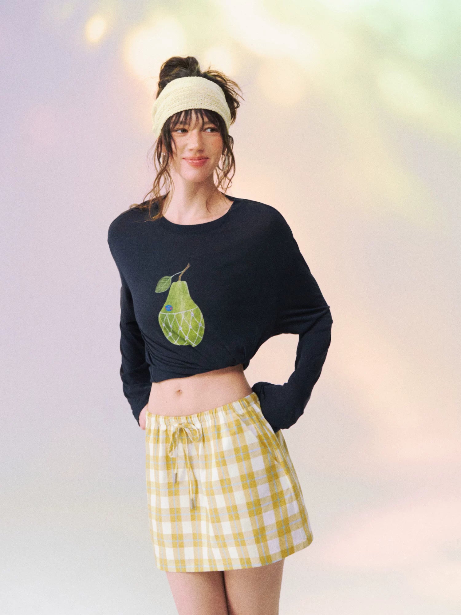 Pear Mood Long Sleeve Tee