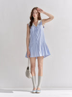 Sailor Collar Pleated Dress