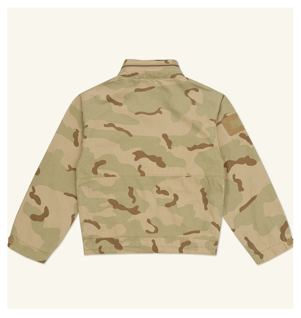 Ancient Myth Collar Embroidered Work Jacket