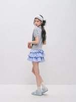 Polo Collar Two‑Layer Ice Silk T-shirt