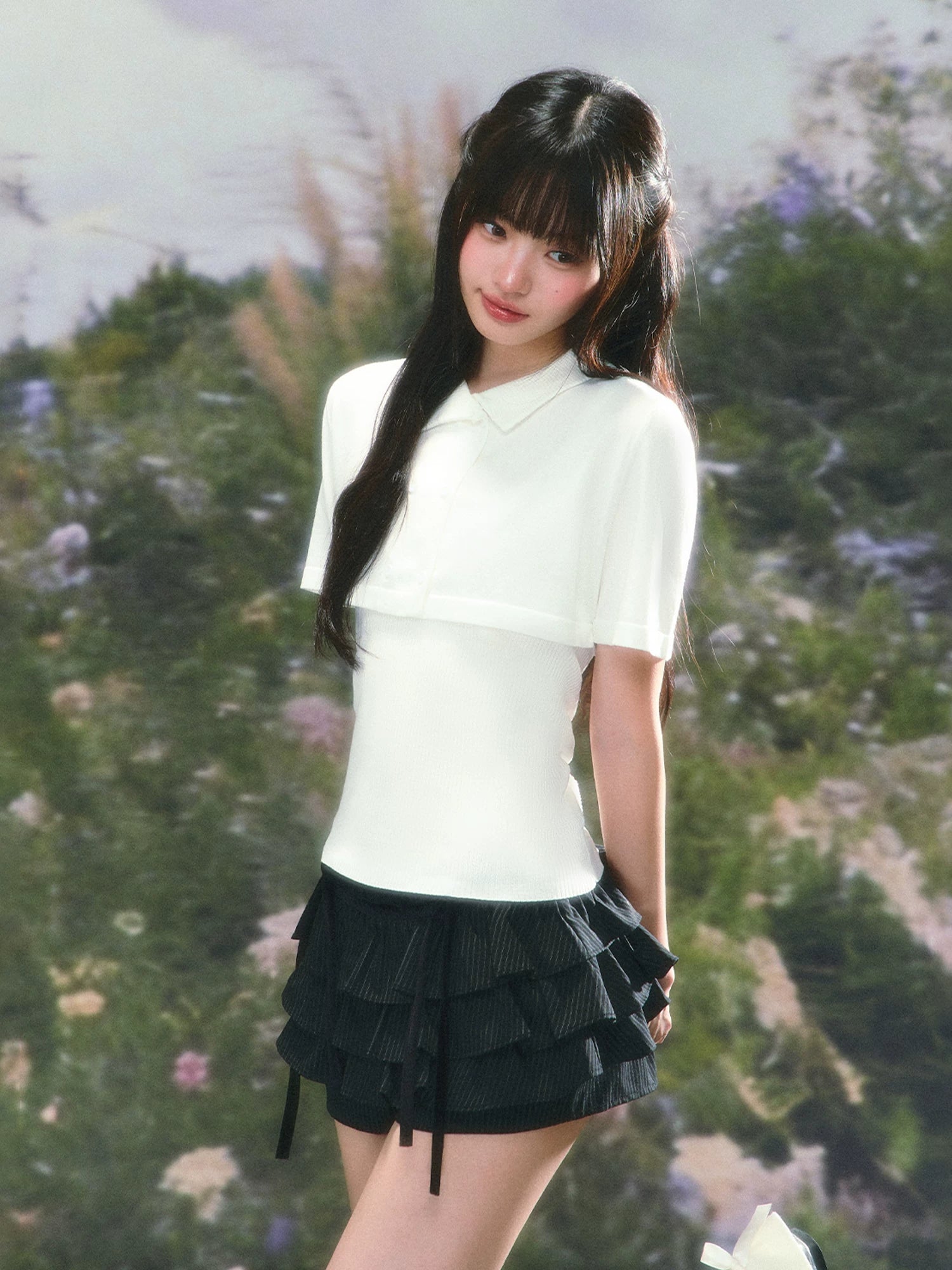 Doll Collar Two-Piece Set