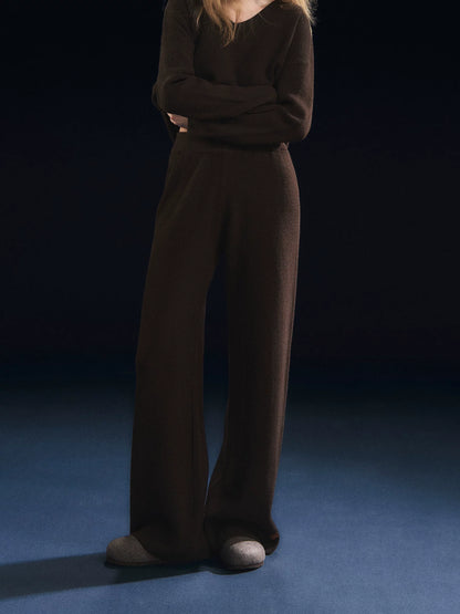 Waffle-Knit Lounge Set