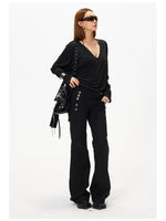 Flared Casual Pants