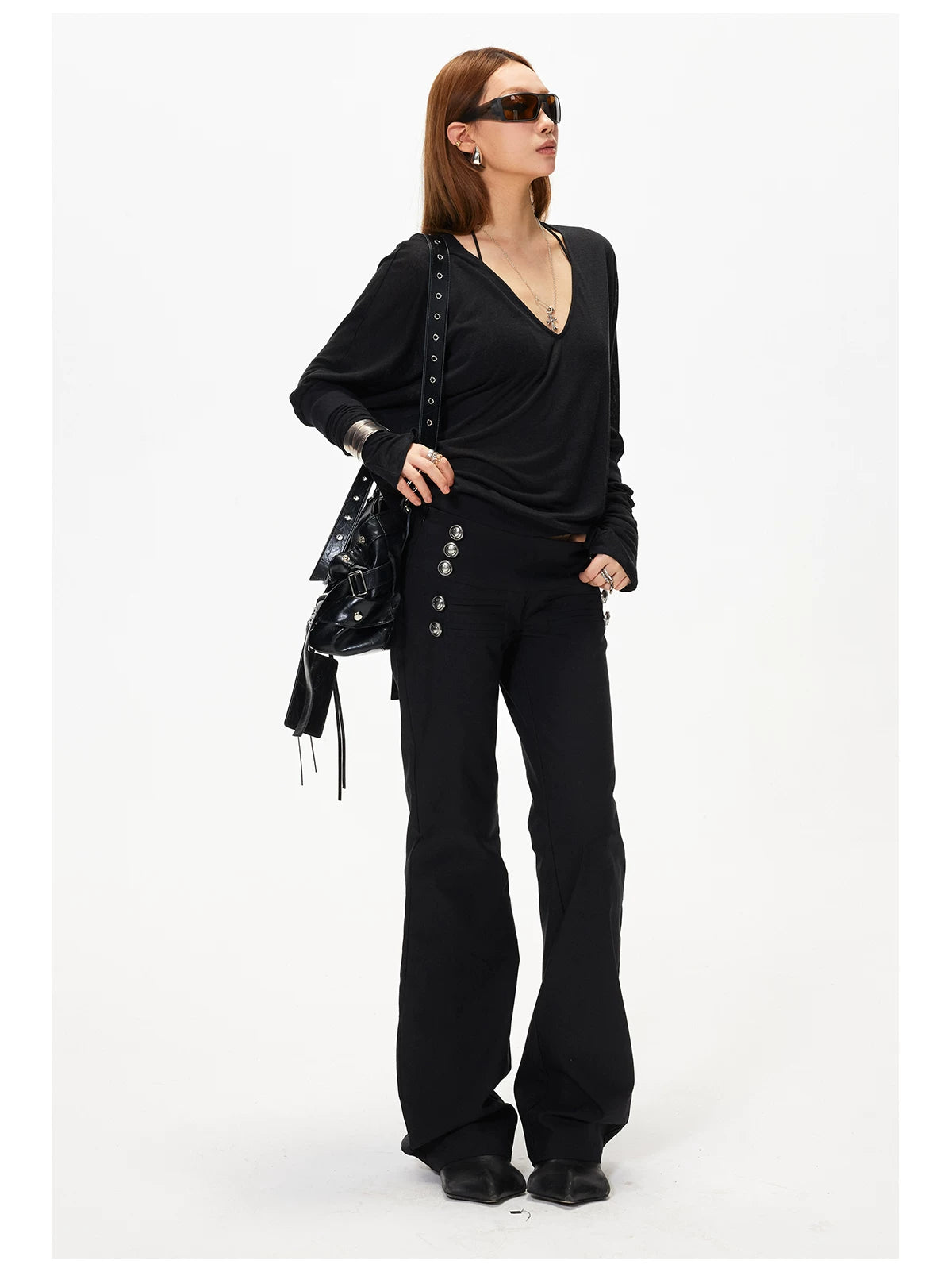 Flared Casual Pants